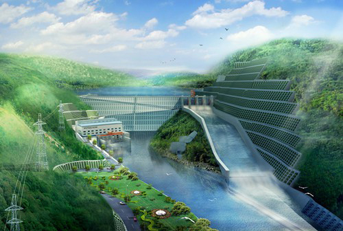 江北老挝南塔河1号水电站项目